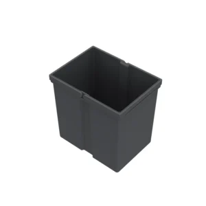 Cubos 17 l, Plástico, antracitaAnch. x prof. x alt. 225 x 304 x 295 mmPara sistema de recogida de basura AvanTech YOU Pull, ArciTech Pull, InnoTech Pull