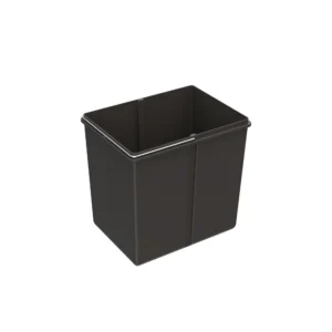 Cubos 16 l, Plástico, antracitaAnch. x prof. x alt. 225 x 304 x 295 mmPara sistema de recogida de basura Bin.it Smart