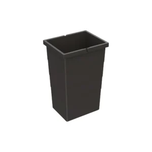 Cubos 13 l, Plástico, gris oscuroAnch. x prof. x alt. 242 x 192 x 381 mmPara sistema de recogida de basura Cargo Synchro