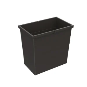 Cubos 28 l, Plástico, gris oscuroAnch. x prof. x alt. 385 x 242 x 381 mmPara sistema de recogida de basura Cargo Synchro