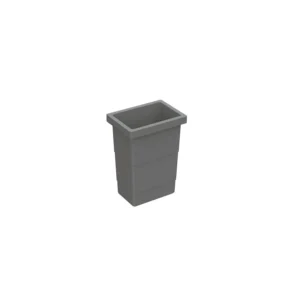 Cubos 2,5 l, Plástico, antracitaAnch. x prof. x alt. 157 x 111 x 220 mmPara sistema de recogida de basura Marco para ArciTech
