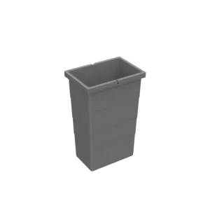 Cubos 10 l, Plástico, antracitaAnch. x prof. x alt. 226 x 154 x 350 mmPara sistema de recogida de basura Marco para ArciTech, Base para ArciTech