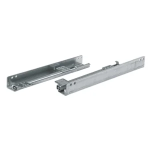 Extracción para tableros de escritorio Quadro 25 con bloqueo de retorno, Izquierda + Derecha