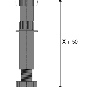 Adaptador para pata de zócalo Korrekt / Euro