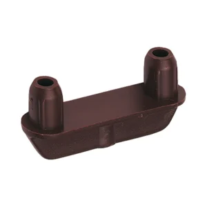 Guía inferior de puerta STB 35 patín guía, Marrón