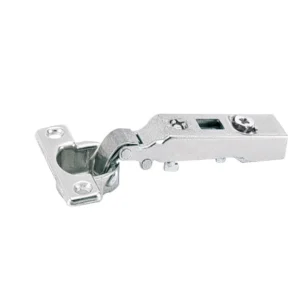Bisagra recta de puerta de marco de madera Intermat (Intermat 9924), Solapado, Ángulo de apertura 95°, esquema de taladros TH 38 x 8 mm, montaje con tirafondos