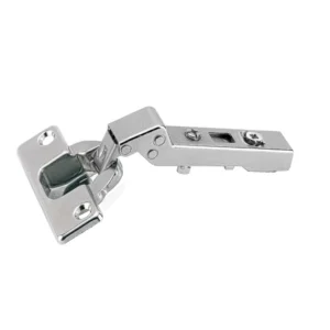 Bisagra recta angular Intermat W45 (Intermat 9936 W45), Solapado, Ángulo de apertura 95°, esquema de taladros TH 52 x 5,5 mm, montaje con tirafondos
