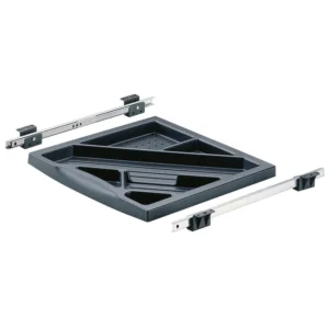 Bandeja de material de escritorio, negro