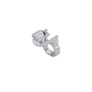 Conector de trasera RV 3, zamak Niquelado