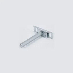 Soportes de baldas Titan 1 con ajuste lateral, Ø 12 mm, Acero Cincado