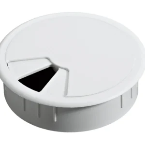Pasacables, Ø 60 mm , Blanco