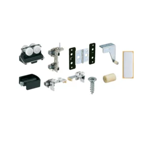 Set 1 Wing 77, 1 puerta plegable corredera con 2 hojas