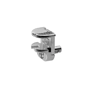 Soportes de baldas de cristal Alfa Glass, ø 5 mm, zamak Niquelado