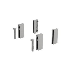 Adaptador DesignSide ArciTech, 92 mm, Altura del sistema / costado 186/ 94, 218/126, plata