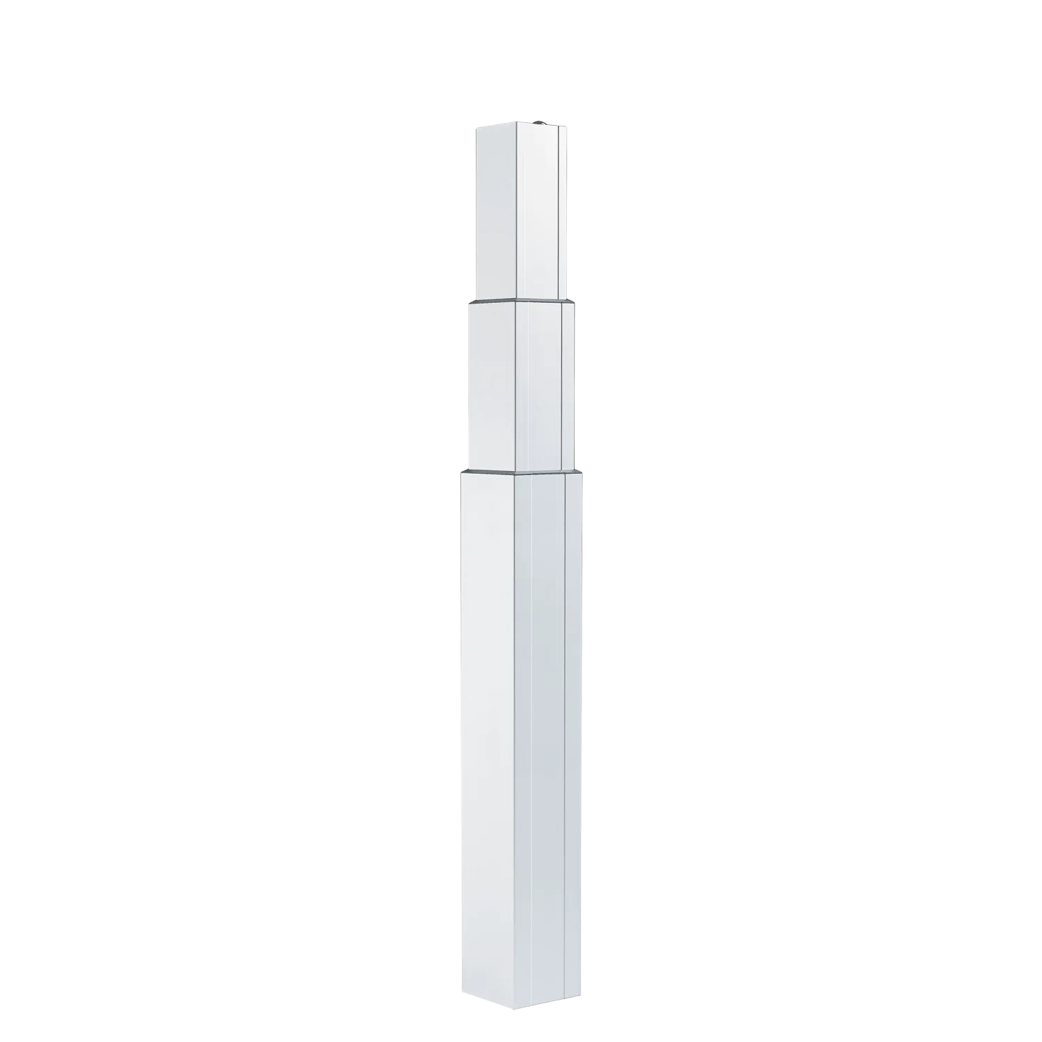 Columna de elevación LegaDrive, 575 - 1250, Aluminio, acabado epoxi, Blanco