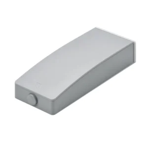 Push to open Silent, montaje con tirafondos, Gris