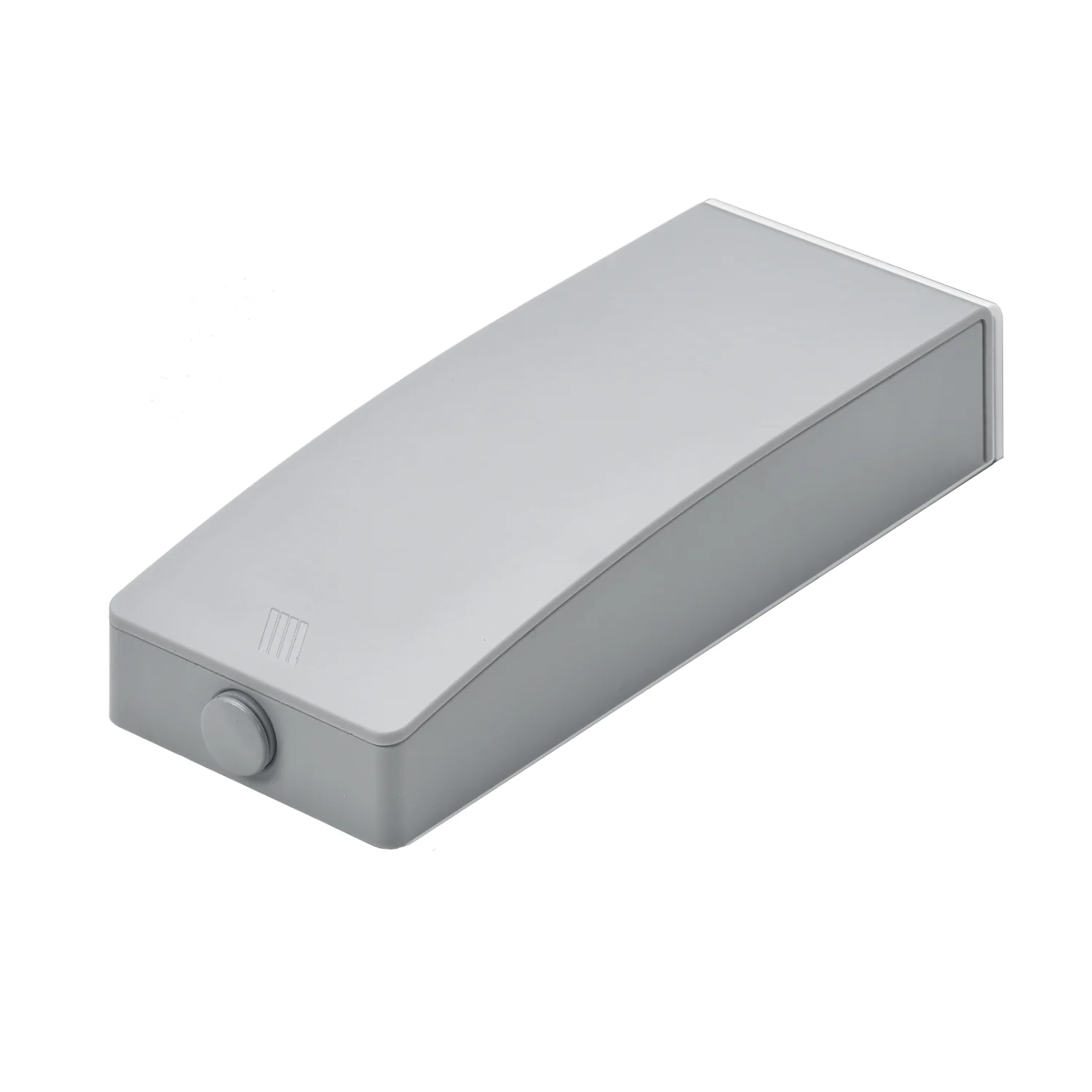 Push to open Silent, montaje con tirafondos, Gris