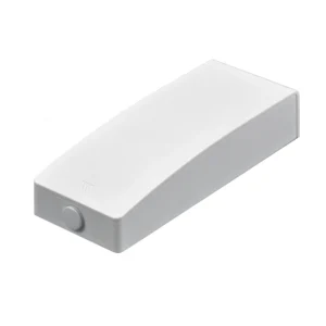 Push to open Silent, montaje con tirafondos, Blanco