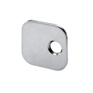 Contraplaca para encolar y atornillar, Niquelado
