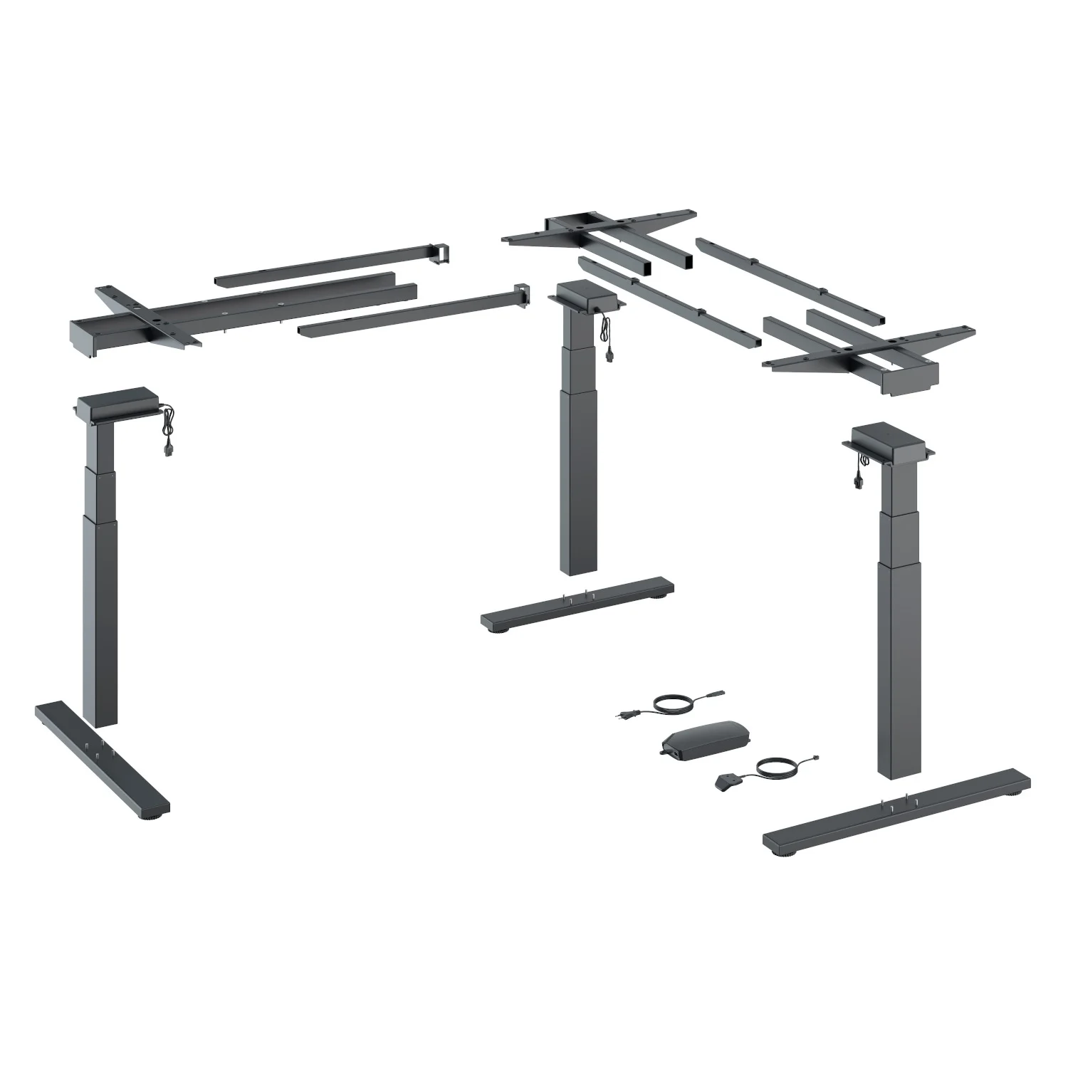 Steelforce Pro 671 SLS Highline 90° XL, Negro