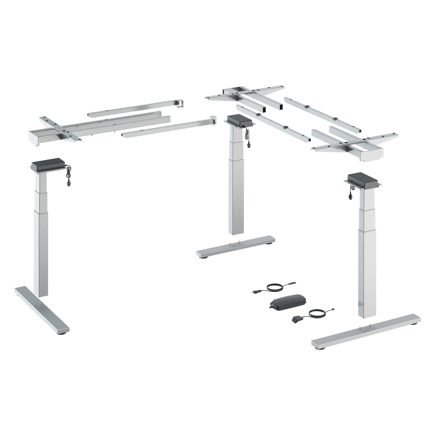 Steelforce Pro 671 SLS Highline 90° XL, plata