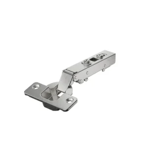 Veosys 105°-bisagra recta de acero inoxidable, Solapado, TH - esquema taladros 52 x 5,5 mm, montaje con tirafondos
