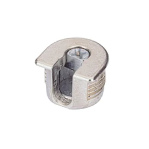 Conjunto de unión de excéntrica VB 35 / 16 para baldas de 16 mm sin nervio, Niquelado