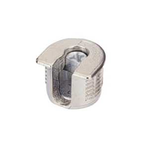 Conjunto de unión de excéntrica VB 35 / 19 para baldas de 19 mm sin nervio, Niquelado