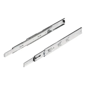 Corredera de bolas KA 5632, montaje lateral, dimensiones (alt. x anch.) 46 x 12,7 mm, 650 mm, pasivado azul, Cincado