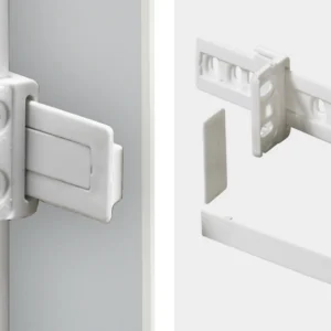 Bisagra de arrastre para construcciones para frigoríficos
