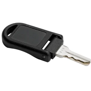 Llave reversible basculante de pista plana
