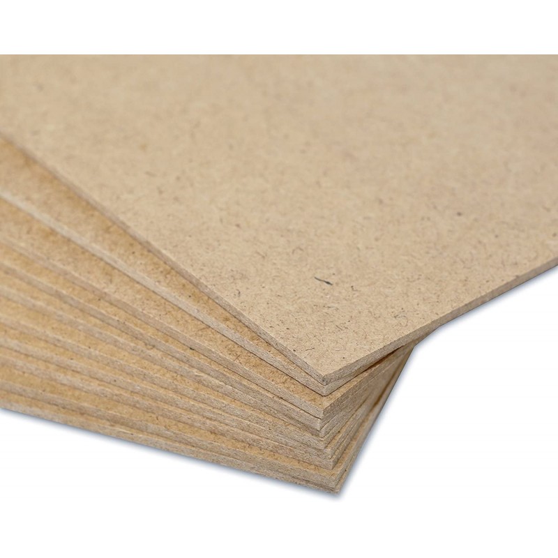 Tablero de MDF, de superficie lisa y sin vetas